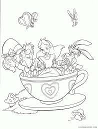 Print a beautiful coloring picture of lewis caroll's fairytale story alice in wonderland. Alice In Wonderland Coloring Pages Printable Sheets Disney Coloring 2021 A 3640 Coloring4free Coloring4free Com
