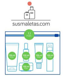 Si prefieres bolsas oscuras para guardar ropa al menos deben tener una ventanilla transparente para que puedas ver lo que hay dentro (13,99 euros). Liquidos En El Equipaje De Mano Sus Maletas