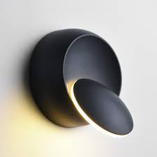 Modern indoor wall sconce lighting. Led Wall Light Rotatable 350 Degree Modern Indoor Wall Lamp Adjustable Angle Lighting Direction Wall Sconce Lighting Fixtures For Living Room Bedroom Bathroom Room Hallway Warm White 5w Black Buy Online In