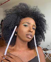 Glamorous Natural Hairstyles For Black Women Short Hair Styles Short Hair With Bangs Hair Styles