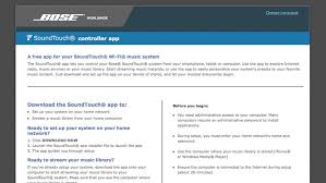 Download and install bose connect app on pc windows 10. How Do I Set Up My Bose Soundtouch Speaker On The Computer Coolblue Anything For A Smile