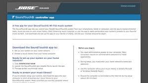 Bose connect is free music & audio app. How Do I Set Up My Bose Soundtouch Speaker On The Computer Coolblue Anything For A Smile