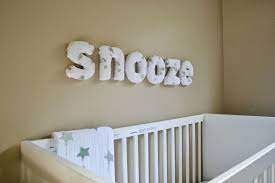 I have seen various versions of these online but thought i'd share my take on them. How To Make Easy Diy Fabric Letters For Your Nursery