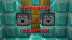 To make a dropper, let's first open your crafting table in minecraft. Redstone Tutorial 2 Dispenser E Dropper Https Cstu Io 94c4e2 Minecraft Videos Minecraft Doors Tutorial