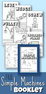 Free Simple Machines Booklet Simple Machines Simple Machines Activities Simple Machines Unit