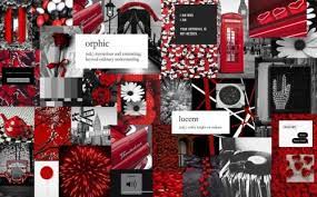Pretty on the outside, tough also on the outside. Red Aesthetic Collage Wallpaper For Laptop Novocom Top