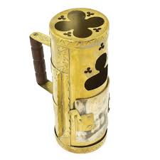 Please follow @fenerbahce_en for english. Late Medieval Brass Lantern With Horn Window And Handle 14th Cent 66 95