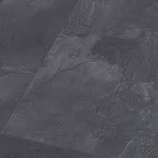 Wide variety of colours to suit all interiors. Liberty Floors Stellato 8mm Black Slate Tile Laminate Flooring 25715 Leader Floors