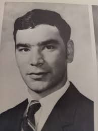 High school graduation photo of an athlete