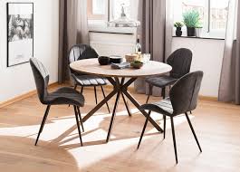 Salon, salle à manger, cuisine, salle de bain, chambre votre table de repas doit être harmonieusement intégrée dans votre intérieur. Table Ronde Design Pas Cher Bois Metal Pour Salle A Manger