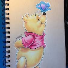 Winnie the pooh coloring pages images disney 1f pdf diaiz beautiful. Winnie The Pooh Drawing Pencil Novocom Top