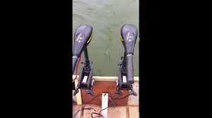 This is one feature that sets this brand different from others such as bow mount trolling motor. Two 30 Thrust Minn Kota C2 Endura On 14 Ft Desoto Jon Boat Youtube