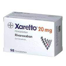 Xarelto 20 Mg Filmtabletten 98 Stk Gunstig Bei Apo Com