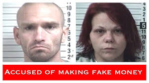 Police arrest two people for making fake money