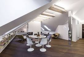 Designer alexandra hernandez creates a space to call home in a cottage attic with earthy elements. Small Modern Attic Apartment In Vilnius By By Ycl Studio