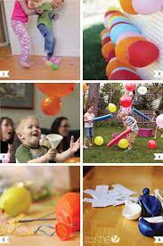 Balloon Party Game Ideas Chickabug Birthday Party Games Party Balloons Kids Party Games