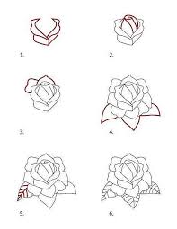 Zeichnen Lernen Weihnachtsbaume Lieben Die Muster Vol 1061 Classic Tattoo Roses Drawing Tattoo Style