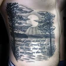 90 Landscape Tattoos For Men Scenic Design Ideas Find & download free graphic resources for sunset scenery.