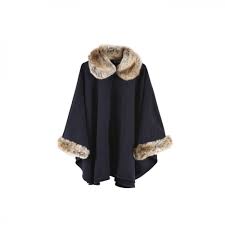 Manteau fourrure clouté cape brodé gothique baroque rock hiver corset punkrave. Sacre Immediatement Asser Veste Fausse Fourrure Bleu Nuit Significatif Torture Encouragement