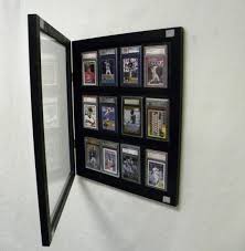 Time to get your cards graded. Graded Baseball Card Display Case 12 Psa Graded Card Display Case Black This Is A 12 Graded Ca Baseball Card Displays Sports Cards Display Trading Card Display