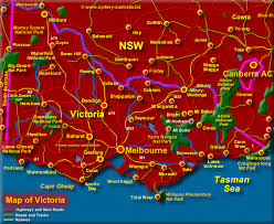 Regional victoria is coming out of lockdown at midnight. Map Of Victoria Australia