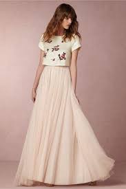 30 Jaw Droppingly Crop Top Two Piece Wedding Dresses Hochzeit Kleidung Kleider Hochzeit Schone Kleidung