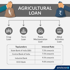 Agriculture Loan Interest Rates Types Eligibility Criteria