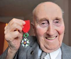 John Boulton, a 95-year-old war veteran, has been awarded a prestigious  medal for his efforts in liberating France during the Second World War.  John was one of the many soldiers who landed