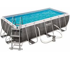 Swimming pool van cranenbroek pool. Bestway Power Steel Deluxe Pool Set 404 X 201 X 100 Cm 56721 Ab 476 99 Juli 2021 Preise Preisvergleich Bei Idealo De