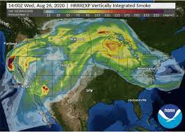 Localized wildfire smoke, blowing dust, or other air quality situations may differ with the forecast as it pertains to your local area. When Smoke Is In The Air All Eyes Turn To This Noaa Weather Model Welcome To Noaa Research