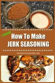 Need Jerk Seasoning Mix To Use In A Recipe Save A Trip To The Store And Make This Popular Spice Ble Jerk Seasoning Spice Mix Recipes Chicken Seasoning Recipes