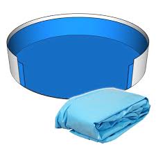 Poolfolie Innenhulle Rund Pool 360 X 120 Cm 0 8 Mm Blau Rundbecken 218 30