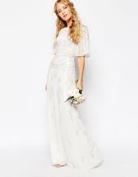 The Affordable Asos Bridal Collection Is Here Budget Friendly Wedding Dresses Asos Wedding Dress Wedding Dresses Under 500