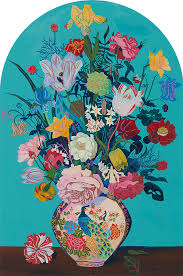 The Lush Paintings Of Andy Dixon Explore Wealth Art Art Painting Flower Art