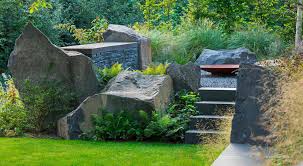 Hanggarten Mit Oase Garten Garten Am Hang Moderner Garten