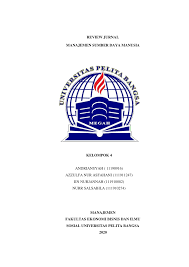 Julukan skripsi menjadi tugas akhir sarjana hanya digunakan di indonesia. Pdf Review Jurnal Manajemen Sumber Daya Manusia Kelompok 4
