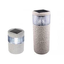 Product title outdoor solar powered deck fence post cap lights for. Waterproof Solar Powered Led Pillar Round Stone Lamp Post Lights For Outdoor Garden Patio Solar Pillar Lamp Buy Solar Pillar Lamp Solar Led Garden Light Solar Garden Light Led Garden Light Product On