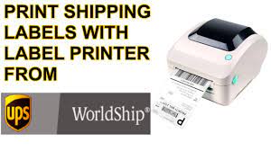 Labels created through shipstation will not appear in your shipment history on ups.com. How To Print Shipping Labels From Ups Worldship Desktop Software On Windows Tutorial Updated 2019 Youtube
