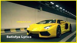Satisfya Lyrics Imran Khan Lyrics Mp3 Song