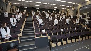 This module will enable you to develop the attributes and behaviours expected of a safe and effective doctor. Um Today Rady Faculty Of Health Sciences New Medical Students Receive First White Coats In Adjusted Ceremony