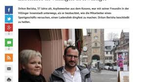 Kosovar asylum seeker, hero of the day in Germany