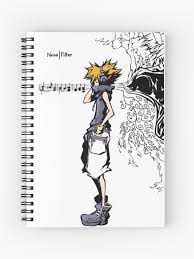 The World Ends With You - Neku" Spiral Notebook For Sale By Johnnayliao |  Redbubble