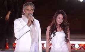 G d em c g con te partirò su navi per mari d em c g che, io lo so, no, no now i shall, i'll sail with you upon ships across the seas, seas that exist no more, it's time to say goodbye. Andrea Bocelli And Sarah Brightman Sing Time To Say Goodbye Live And Give Audience Chills