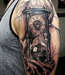 Tatuajes De Relojes Bolsillo Arena Antiguos Hourglass Tattoo Half Sleeve Tattoos Designs Tattoo Designs Men