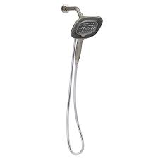 Kohler Converge Hand Shower Combo 5 Settings Brushed Nickel R77634 Bn Rona Shower Heads Hand Held Shower Dual Shower Heads