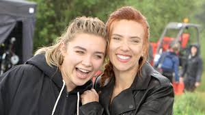 Scarlett johansson thinks florence pugh has a healthy ego. Black Widow On Set With Scarlett Johansson Florence Pugh David Harbour And More Exclusive Youtube