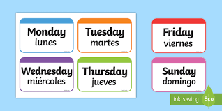 A series of discussion topics that can be used by small mine operators and others to hold safety and health discussions for their employees at their mining operations. Days Of The Week Flashcards In Spanish And English
