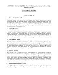 Free Download Csir Net Physical Science Physics Syllabus 2016 Pdf Online 2020