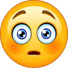 An Astonished Face With A Wide Open Mouth Gasping In Shock Or Surprise Emoticon Funny Emoticons Smiley
