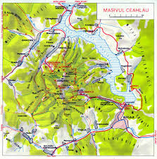 Harta Turistica Muntii Carpati Ghid Turistic Romania